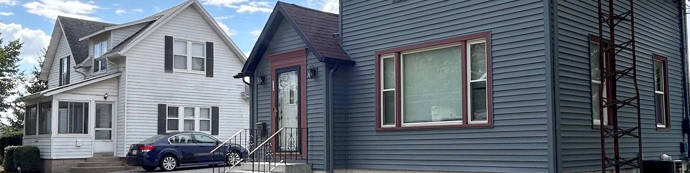 Two houses