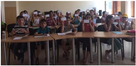 Higbee’s class in Armenia.