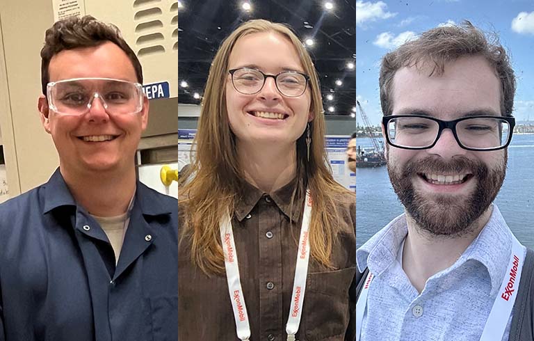 Blake Trusty, Natalie Crowner and Adam Dumas