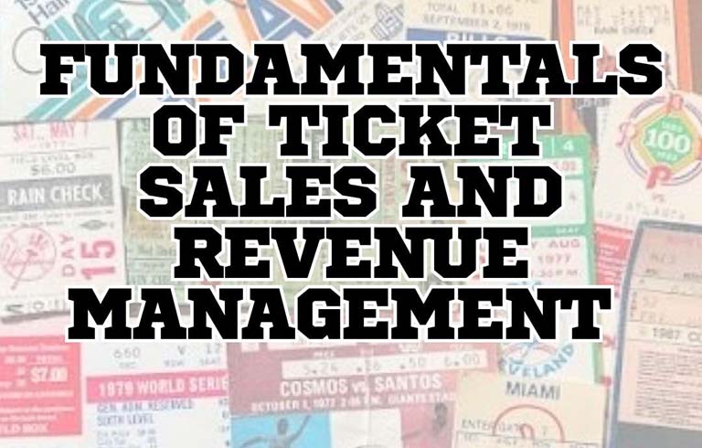 Cover of Fundamentals of Ticket Sales and Revenue Management