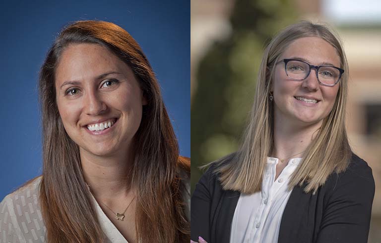 Lexie Staten and Paige Aselage