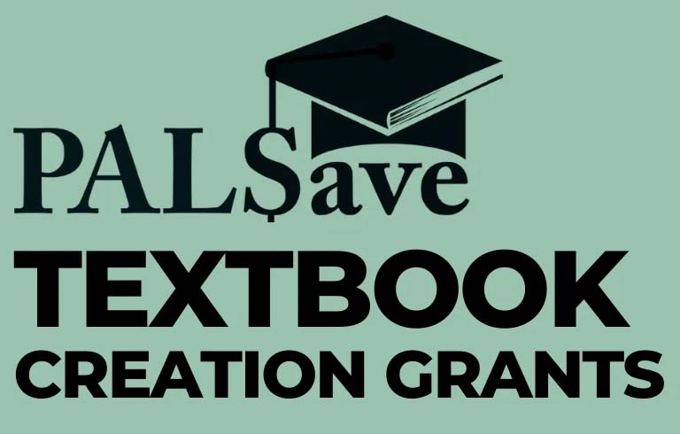PALSave Textbook Creation Grants logo