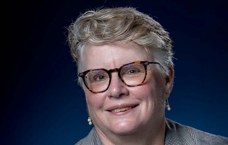 Dr. Sue Stevens, dean of the Brooks College of Health Professions